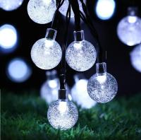 Mini Cadena de luz LED de 3M, bola de cristal, batería, jardín al aire libre, Camping, guirnalda de luz impermeable, decoraciones de Ramadán - details 2