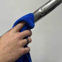 Pulimento QM Cleaner para Cromados de Moto - Elimina óxido y Arañazos - Incluye Lana de Acero y Paño de Microfibra - details 3