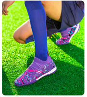 Zapatos De Fútbol FG/TF Para Hombres Y Mujeres Antideslizantes Duraderos Entrenamiento Al Aire Libre Microfibra - details 13