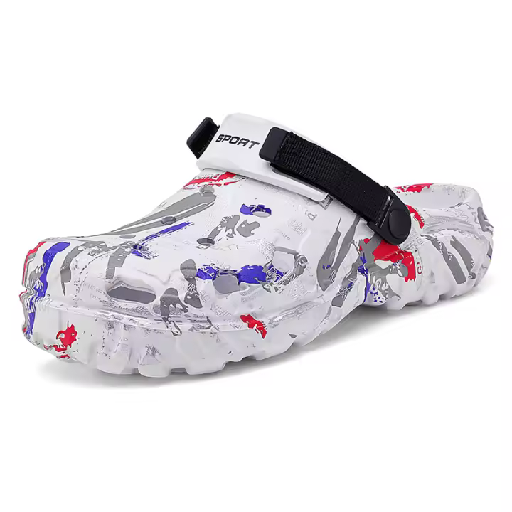 Nuevos Sandalias De Hombre Para Verano 2024 Mocasines De Jardín Al Aire Libre Zapatos Casuales Moda Lujo Confort Suave Tallas 40-47 - 1