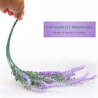 10 Bundles De Lavanda Artificial Flores Falsas Para Decoración De Hogar Mesa Habitación Jardín Boda Exterior Plantas - details 7
