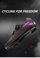 Zapatos De Ciclismo Para Hombre Compatible Con Peloton Reflector Nocturno Para Bicicleta De Carretera Material Superior Sintético Talla Verdadera - details 0