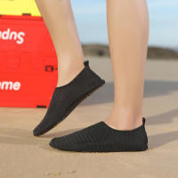 Zapatos De Agua Para Deportes Al Aire Libre Transpirables Antideslizantes Para Hombres Y Mujeres Calcetines De Yoga Acuático Quick-Dry Para Natación Y Playa - details 12