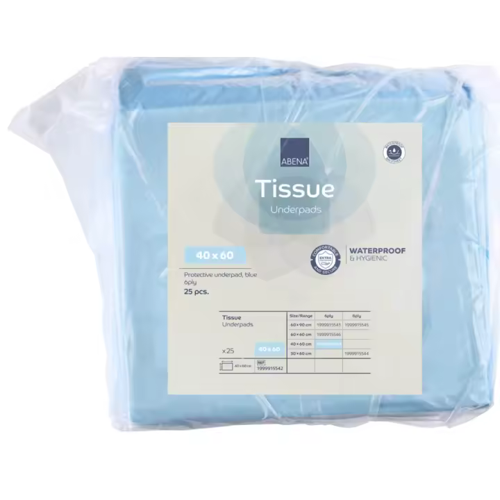 Abena - Empapadores Desechables - Pack de 25 - Medidas 60x40, 60x60 y 60x90cm - 1
