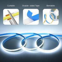Espejo De Maquillaje Para Baño Con Lente De Vidrio Luz LED COB 5V Strip USB Sensor De Toque Dimmer Instalación En Pared - details 6