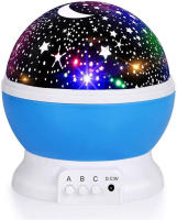 Niños Luz Nebulosa Estrella proyector LED de color changing USB/Bathería Bebé Niña Niños Noche Romántica lámpara - details 5