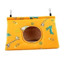 Nido De Pavo Real Peonía Para Periquitos Y Cacatúas Casa De Descanso Invierno Cálido Hamaca Colgante De Peluche Escondite Para Pájaros Accesorios De Jaula - details 6