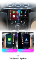 Junsun Radio Coche Ford S Max S-MAX 2007 2008 2009 2010 2011 2012 2013 2015 AI Voice 2 din Pantalla Coche Android Auto Multimedia Navegación GPS Auto radio - details 7