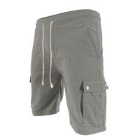 Pantalones cortos de trabajo multibolsillos estilo americano para hombre, informales, ajustados, con cordón, de verano - details 22