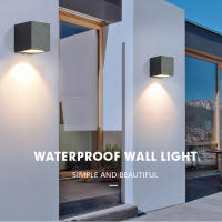 Lámpara De Pared LED Impermeable Para Exterior GU10 Base Iluminación De Jardín Y Porche Acero De Aluminio 86-265V Contemporánea - details 0