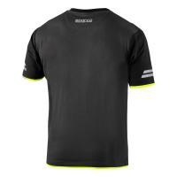 Camiseta TECH SPARCO, 50%algodón , 50% polyester efecto piqué, Hombros reforzados - details 6