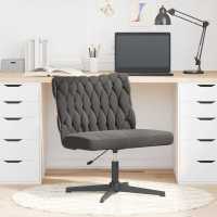 vidaXL Silla de oficina giratoria tejido imitación lana rizada en color Beige/Gris claro/Crema y más | cómodas modernas ergonómicas para comedor cocina salón hogar - details 3