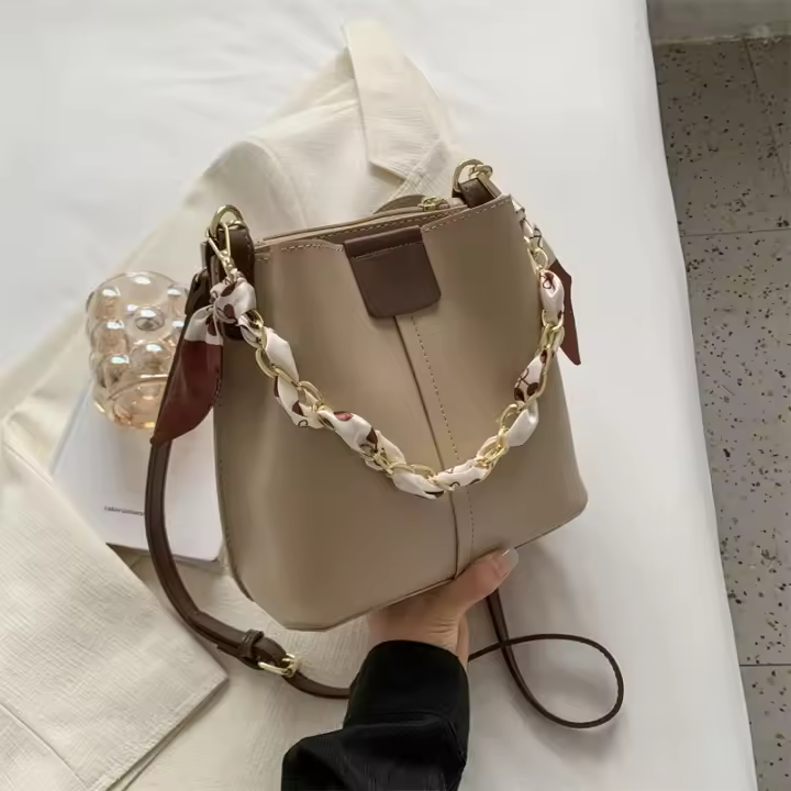 Bolso de Hombro del Viajero del Ocio para Mujer，Bolso Mujer Bolsos， Bandolera para ，Impermeable Bolsos de Mujer ，Cuero PU Universidad Shopper Bolsa Tote - 1