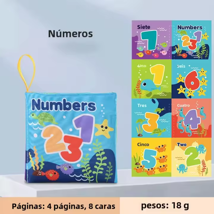 Libros De Enseñanza Para Bebés Juguetes Educativos De Desarrollo Inteligente Sonido De Rasguño Libros Sensory Para Cognición - 1