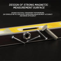 2pcs Nivel De Medición De Aleación De Aluminio Con Magnéticos Fuertes Mini Tres Tipos Nivel Horizontal Burbuja Para Bricolaje Y Jardín - details 3