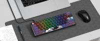 Teclado Mecánico De Juego RGB Intercambiable Hot-Swappable Pudding Keycap TKL 60% Para Laptop Y PC Con Cable Teclado De Computadora Estándar - details 5