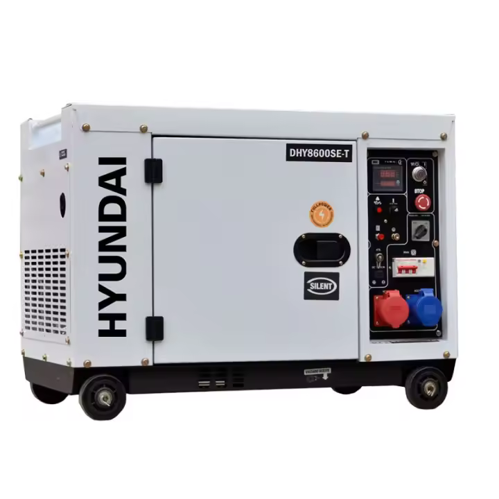 Hyundai DHY8600SE-T Generador Diésel Insonorizado Full Power - 1