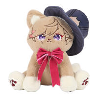 Juguete De Peluche Lindo Lyney Meow De 28 Cm Genshin Impact Juguete De Peluche De Peluche Corto Relleno De Algodón PP Para Niños Regalo De Cumpleaños - details 1