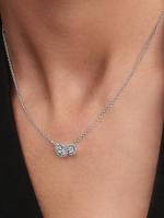 Pandora - Collar con Halo abrazador - Plata de Leyes - details 0