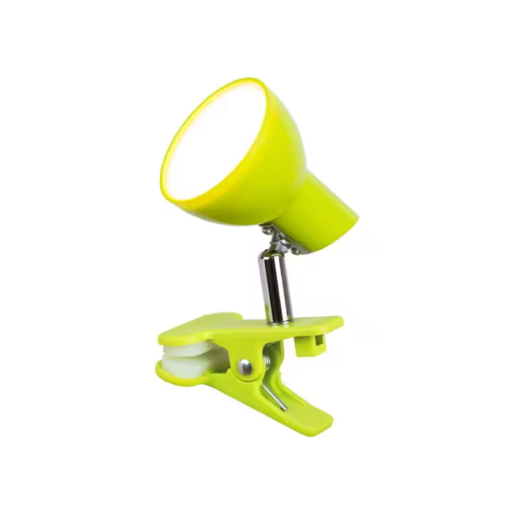 Lampara Flexo Excritorio LED 5W 3000K con Pinza Verde NOAH 3000K RABALUX - 1