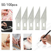 100/50pcs Hojas De Acero Inoxidable Para Grabado Metal Herramienta De Grabado En Madera Hojas De Corte De Cirugía Calpul Sustitución Para Artesanía Y Metalurgia - details 0