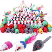 Juguetes Para Gatos Interactivos Rattler Ratón Y Ratón De Peluche Falso Con Árbol De Navidad Para Juego De Persecución Y Entretención Ideal Para Gatos Internos - details 0
