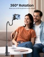 Soporte Portátil Para Teléfono Móvil Compatible Con iPhone Samsung Xiaomi Base De Montaje Para Escritorio Y Cama Compatible Con Pantallas De 4 a 7.1 Pulgadas - details 1