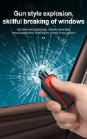 Martillo De Seguridad Para Coche Herramienta De Escape Para Roto De Ventana De Vidrio Auto Corte De Cinturón De Seguridad Herramientas De Emergencia - details 6