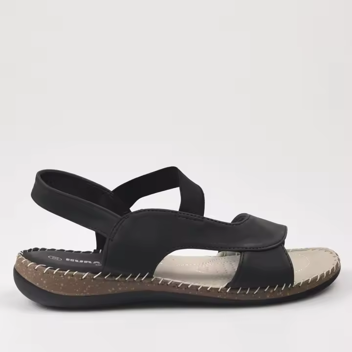 Sandalias para mujer Huran HN160 Negro - 1