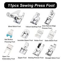 Piezas De Costura Para Máquina De Coser Domesticas Compatible Con Brother Singer Herramientas De Costura Set De Snap on Para Bordado - details 6