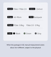 Bolso De Computadora Roll Top MarkRyden Para Hombres Y Mujeres Impermeable Con Capacidad Para Portátil De 15.6 Pulgadas Negro Azul Rojo Verde Estilo De Negocios Casual - details 11