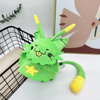 Nueva Peluche Gnarpy Descubierta En La Internet Juguete De Peluche Verde Gato Alienígena Para Niños Regalo De Juguetes De Algodón PP - details 0