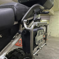 Caja De Herramientas Lateral Impermeable Para Motocicleta Compatible Con Suzuki V-Strom Honda CB400X Y Más Kit De Primeros Auxilios Y Descompromiso - details 4