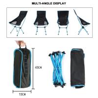 Silla Plegable Para Camping Silla De Playa Portátil Para Picnic Asiento Para Pesca BBQ Senderismo Silla De Exterior Plegable Foldable - details 1