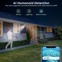 Cámara IP BESDER 8MP PTZ Con Vigilancia Nocturna Y Seguimiento Automático Para Seguridad Exterior Wifi CCTV Monitor Dual iCSee - details 9