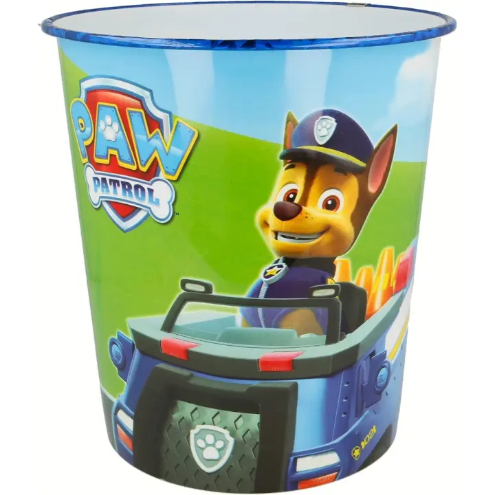 Papelera Patrulla Canina Friends Azul 22,5x21x21 Cm - 1
