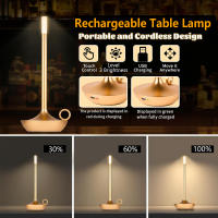 Lámpara De Mesa LED Recargable Por USB Con Interruptor Táctil Lámpara Decorativa Para El Hogar Luz De Ambiente Para Bar Lámpara Creativa Para La Cama - details 6