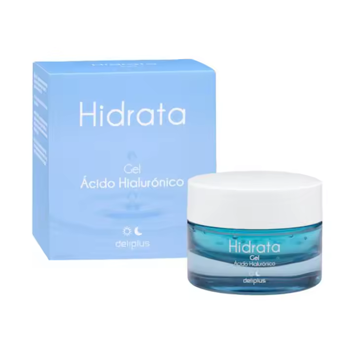 Pack 1 - Gel Facial Textura Rica Hidrata 50 ml. con Ácido Hialurónico para pieles normales y grasas. Deliplus - 1