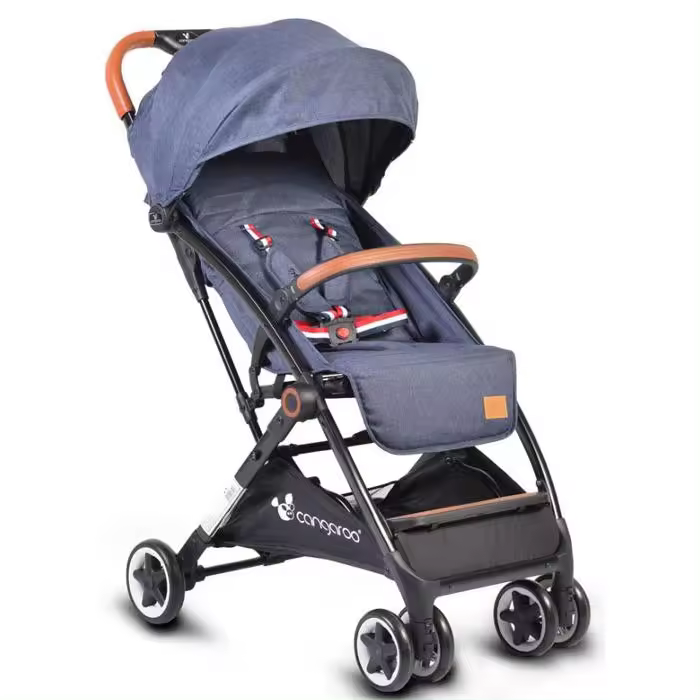 Carrinho de bebé Cangaroo Paris Denim Azul - 1