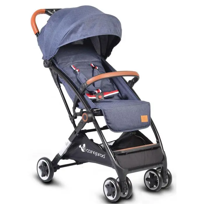 Carrinho de bebé Cangaroo Paris Denim Azul - 1