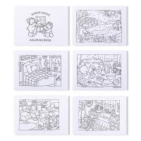 Libro De Colores Para Niños BOBBIE GOODS Libro De Dibujo Con Temas De Animales Hojas De Papel Para Pintar Y Dibujar Regalo Ideal - details 1