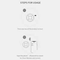 Kebidu Steering Wheel Music Player Control Remoto Inalámbrico Bluetooth Botones Multimedia Para Android IOS Smartphone Kit Para Coche - details 6