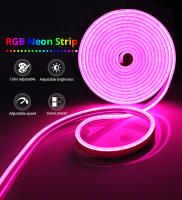 Tira De Luces LED 12V Neón Inteligente WiFi Bluetooth RGB Para Decoración De Habitaciones Compatible Con Alexa Y Google Home - details 2