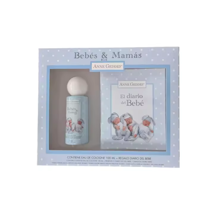 Iap Pharma ANNE GEDDES BEBÉS&MAMÁS BLUE EAU De COLOGNE PACK Agua de Colonia +Regalo - 1