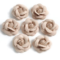5Pcs Cabezas De Flores Rosa Artificiales Para Decoración De Hogar Boda DIY Wreath Accesorios Para Scrapbook Flores Falsas De Seda Para Aniversario Baño De Muybridal - details 8
