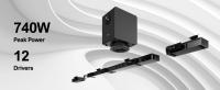 Barra de sonido ULTIMEA Nova S90 Dolby Atmos con subwoofer inalámbrico 8", 7.1.4 canales, Máxima 740W, Bluetooth 5.3, HDMI, óptico, AUX, montaje en pared, tecnología ASL 360° para sonido envolvente, altavoces traseros inalámbricos, compatible con TV y PC - details 5