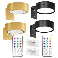 Lámpara De Pared LED Magnética Con Control Remoto Luz De Exposición De Arte RGB De 13 Colores Montaje En Pared Regulable - details 0