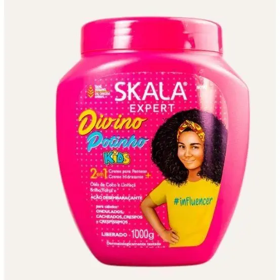 Skala Kids Crema de Tratamiento 1000g para Hidratar y Facilitar el Peinado - 1