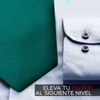 Ociodual OcioDual Corbata Verde Hombre, Corbatas de Hombre Modernas, Corbata Elegante Patrón Diagonal para Traje de Boda, Negocios, Celebraciones, Eventos, Fiestas, Gravatas Hommes, Corbatas Estrechas - details 3