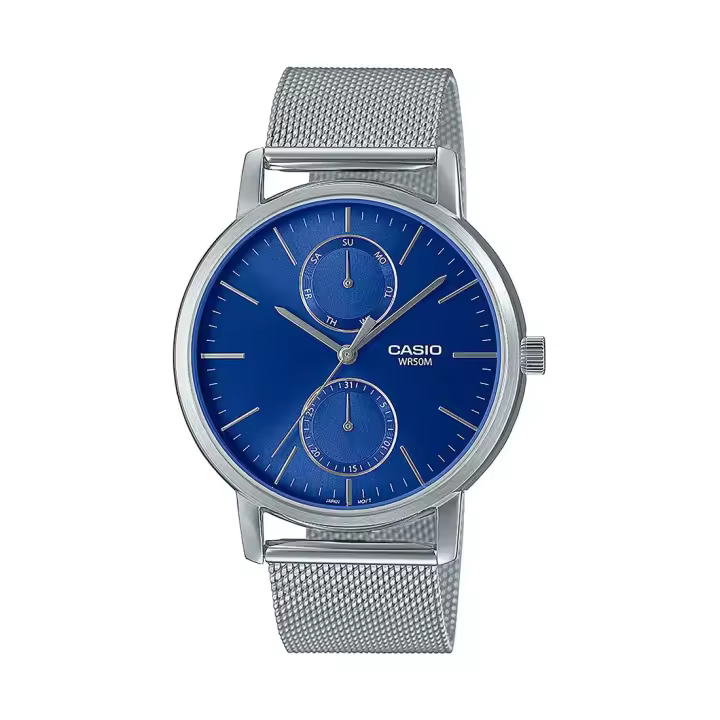 Reloj Casio MTP-B310M-2AVEF Hombre de Acero Inoxidable con Correa Milanesa - 1